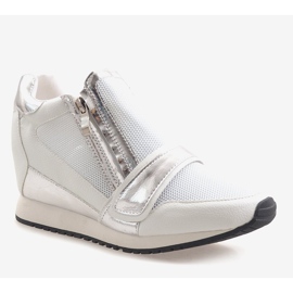 Zapatillas de deporte simples de moda SK48 Blanco 1 Zapatillas de deporte simples de moda SK48 Blanco 1