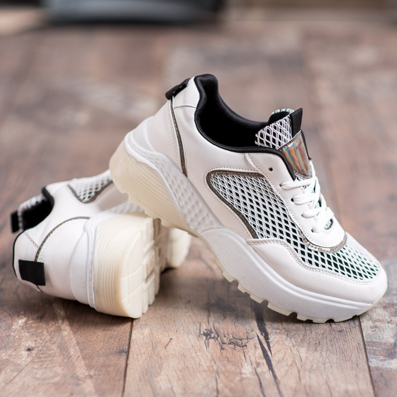 SHELOVET Calzado deportivo cómodo blanco 1 SHELOVET Calzado deportivo cómodo blanco 1