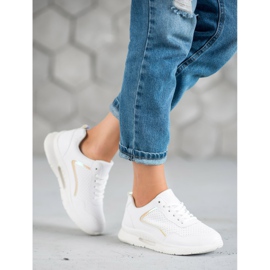 SHELOVET Zapatos deportivos blancos 3