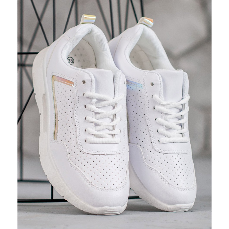 SHELOVET Zapatos deportivos blancos 2