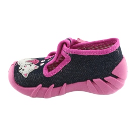Calzado infantil befado 110P348 azul marino multicolor rosa 2