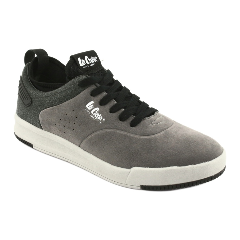 Lee Cooper 19-29-051B zapatos grises negro 1