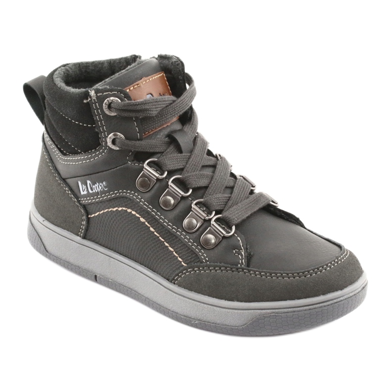 Lee Cooper Zapatos deportivos altos para niños 19-29-081 Gray gris 1