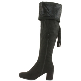 Botas de ante negro Filippo 514 3