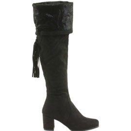 Botas de ante negro Filippo 514 1