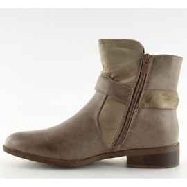 Botas caqui para mujer 1046-PA Khaki 5