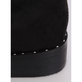 Botas de ante negro QT04P Black 2 Botas de ante negro QT04P Black 2