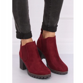 Botas granate 8B879 Wine Jodhpur rojo 2