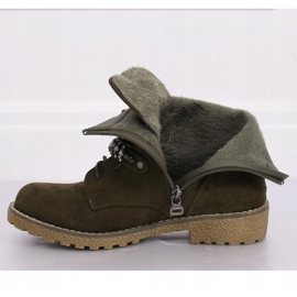 Botas verdes con cordones H8-118 Green 5