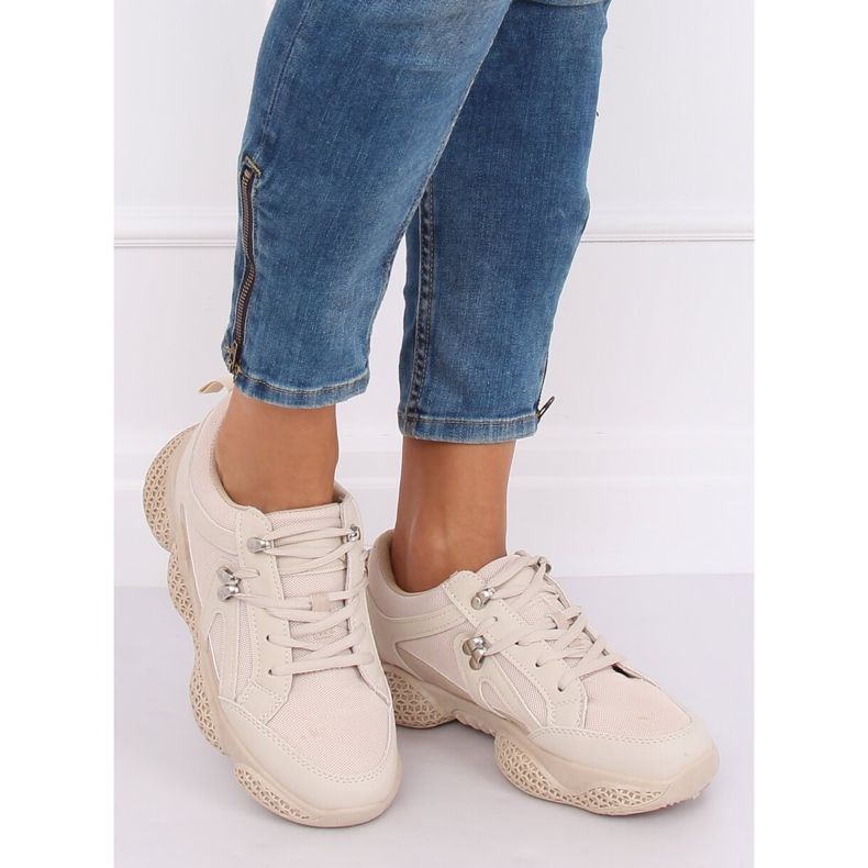 Beige BD-5 Deportivas beige 1 Beige BD-5 Deportivas beige 1