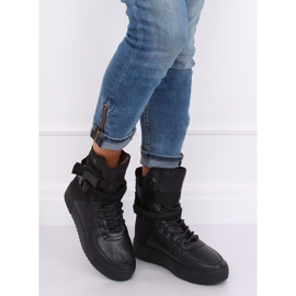 Black Y-027 Zapatillas deportivas negras negro 3