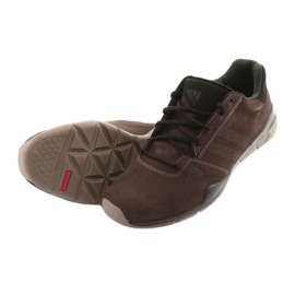 Zapatillas de trekking adidas Anzit Dlx M18555 marrón 4