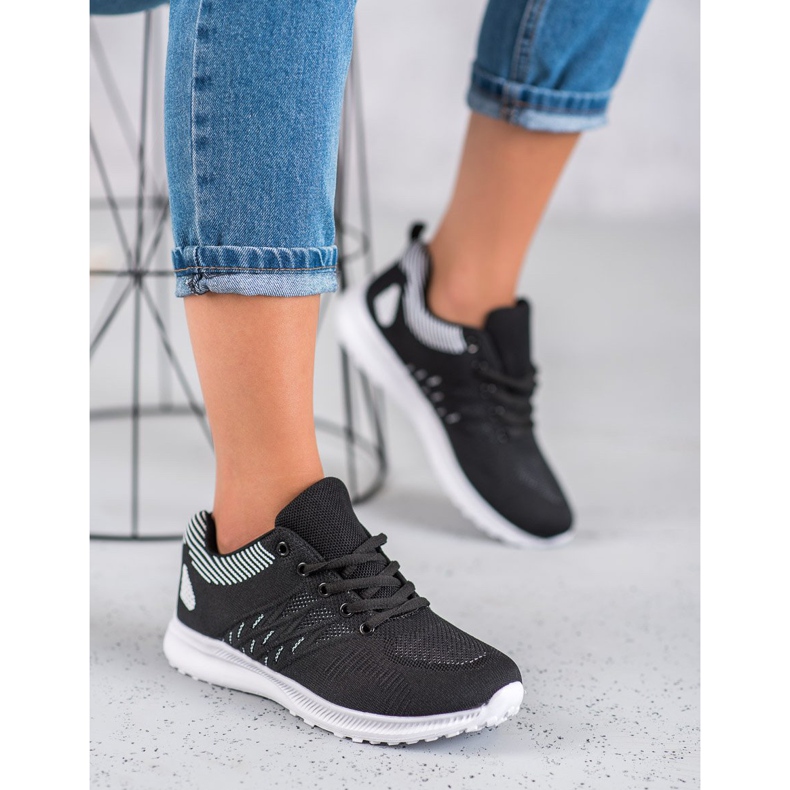 SHELOVET Calzado deportivo ligero negro 1