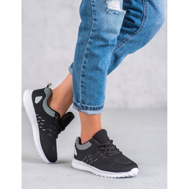 SHELOVET Calzado deportivo ligero negro 2