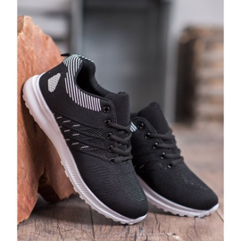SHELOVET Calzado deportivo ligero negro 4