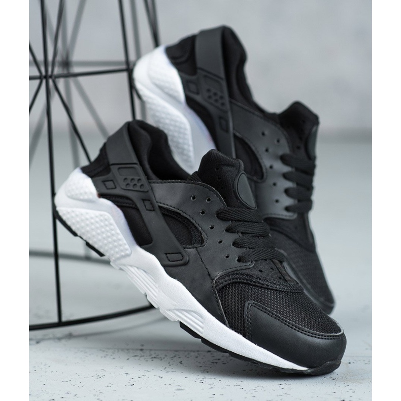 SHELOVET Zapatos deportivos negros 2