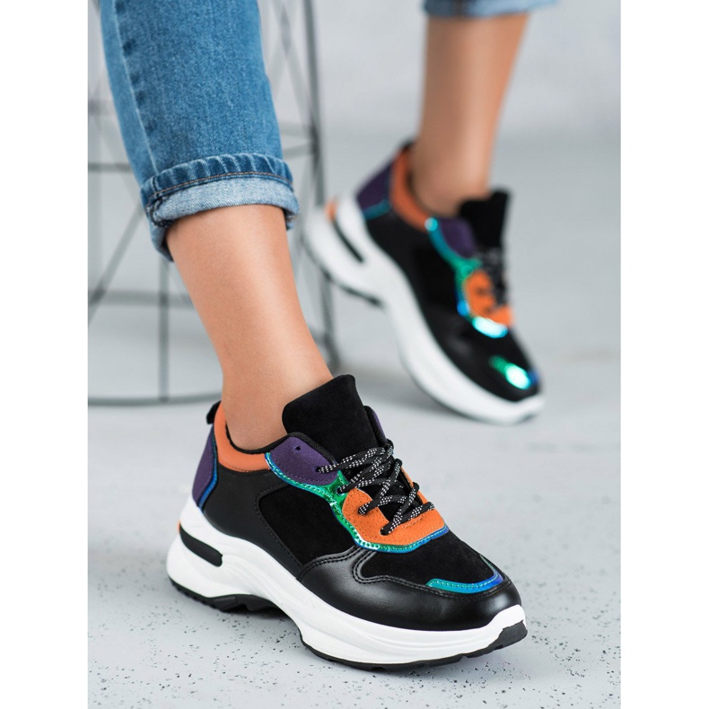 SHELOVET Zapatillas Casual negro 1