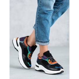 SHELOVET Zapatillas Casual negro 2