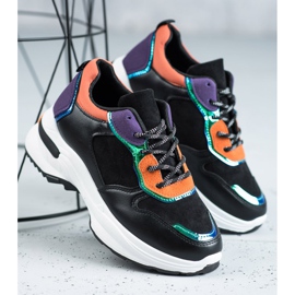 SHELOVET Zapatillas Casual negro 4