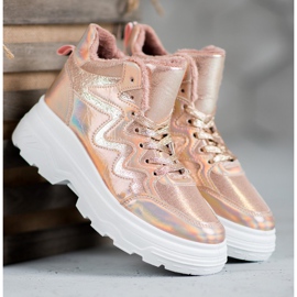Seastar Zapatillas cálidas rosado 5