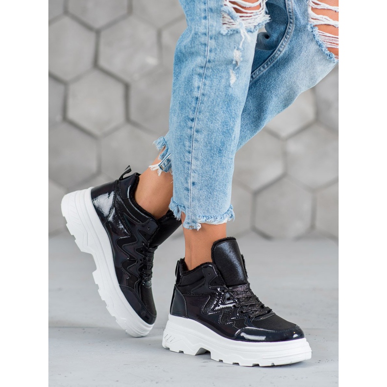 Seastar Zapatillas cálidas negro 1