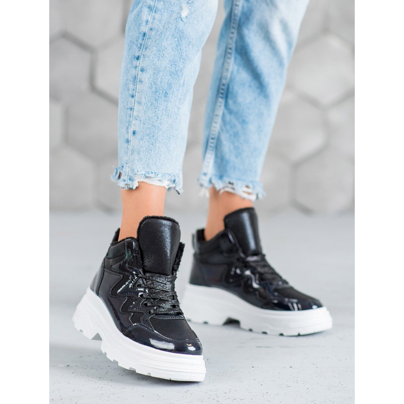 Seastar Zapatillas cálidas negro 2