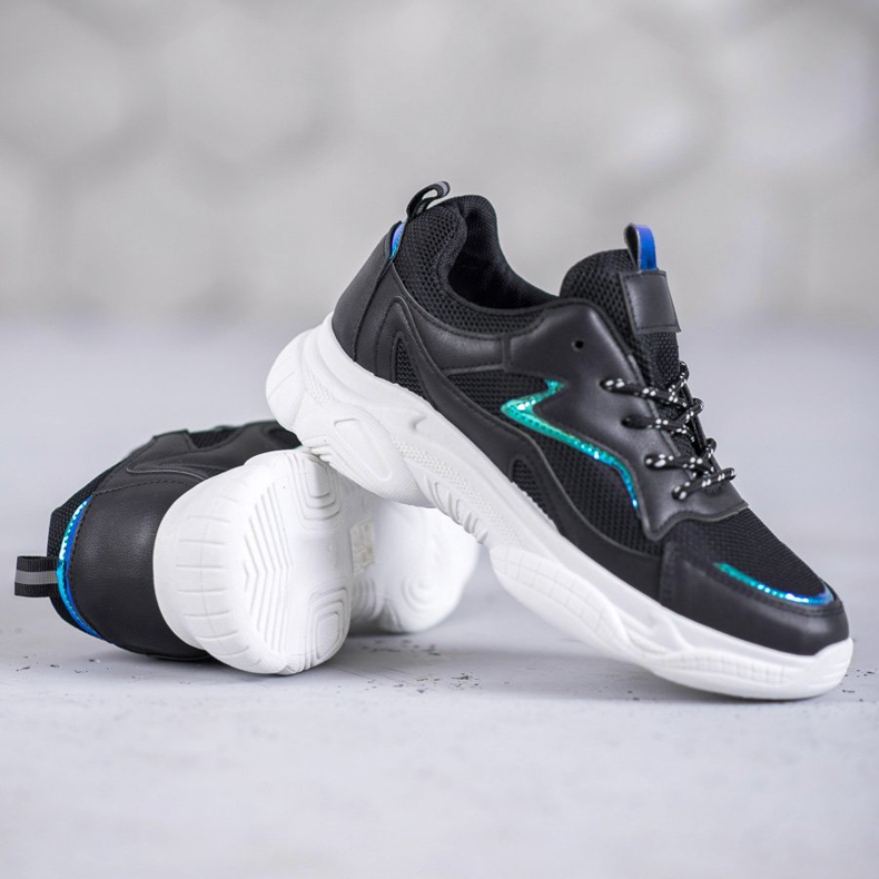 SHELOVET Calzado deportivo clásico negro 1