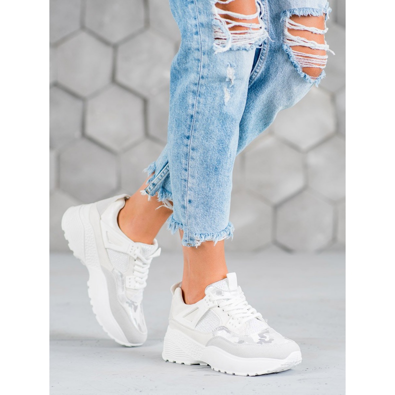 SHELOVET Zapatillas blancas Moro blanco 1