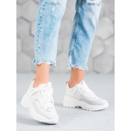 SHELOVET Zapatillas blancas Moro blanco 2