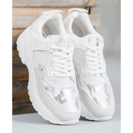 SHELOVET Zapatillas blancas Moro blanco 4