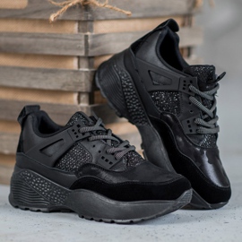 SHELOVET Zapatillas Moro Negras negro 3