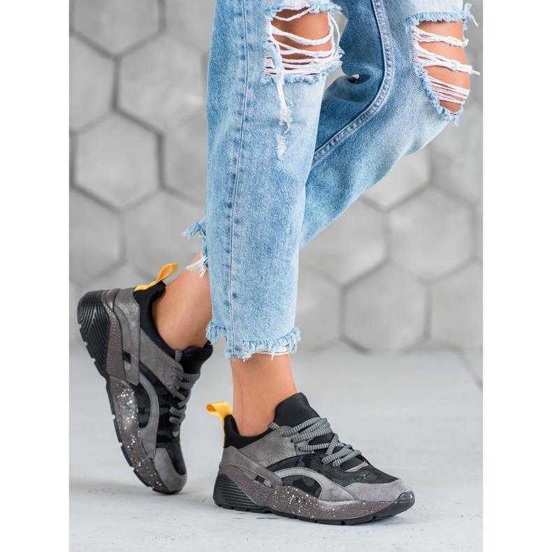 Muto Cómodas zapatillas Moro gris 2 Muto Cómodas zapatillas Moro gris 2