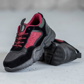 Muto Zapatos deportivos brillantes negro 3
