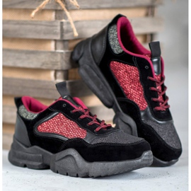 Muto Zapatos deportivos brillantes negro 5