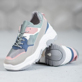 SHELOVET Zapatillas Multicolor 3