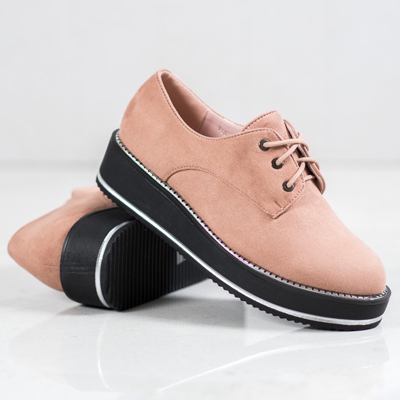 Forever Folie Zapatos en la plataforma rosa 1