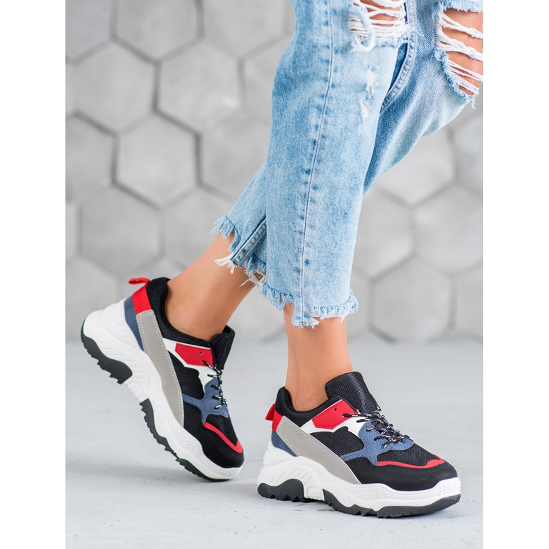 SHELOVET Zapatillas Multicolor 1