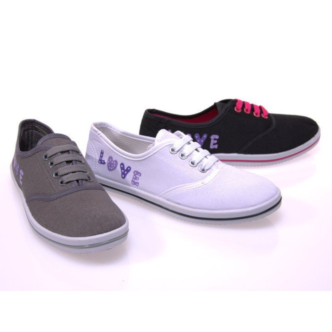 Zapatillas Con Tela 12D-130 Negra negro 1