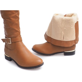 Botas de abrigo 14023 Camel marrón 4