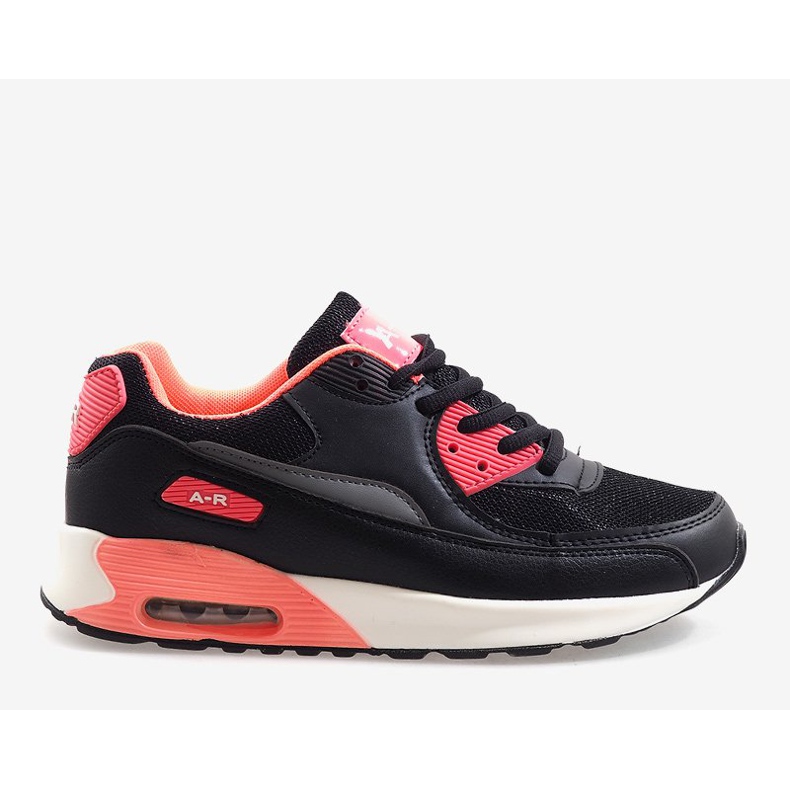 Zapatilla deportiva negra B306A-41 negro rosa multicolor 2