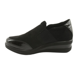 Zapatos negros en la cuña Sergio Leone 225 2