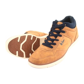 Zapatillas de hombre Lee Cooper 19-29-031 camel multicolor 4