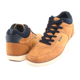 Zapatillas de hombre Lee Cooper 19-29-031 camel multicolor 3