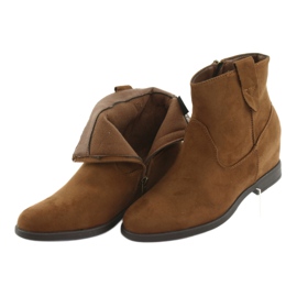 Filippo Botas marrones ocultas koturno 1052 marrón 4