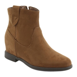 Filippo Botas marrones ocultas koturno 1052 marrón 1