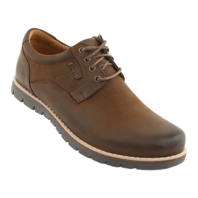 Zapatos con cordones Riko 761 marrón 1