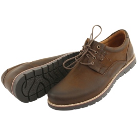 Zapatos con cordones Riko 761 marrón 4