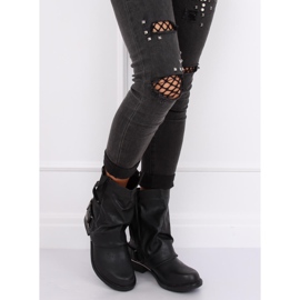 Botas militares negras LL-166P Black negro 3