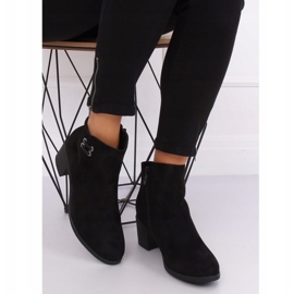 Botas de tacón de mujer negras 8B982 Negra negro 3