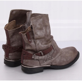 Botas militares grises LL-165P Khaki 4